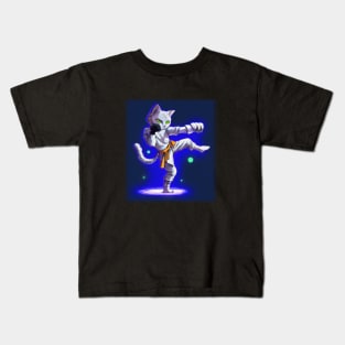 Cyberpunk Kitty Kids T-Shirt